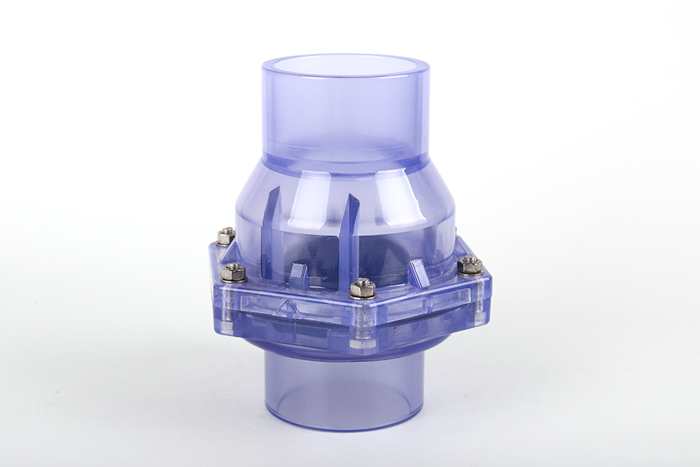 兴宾透明翻板式止回阀